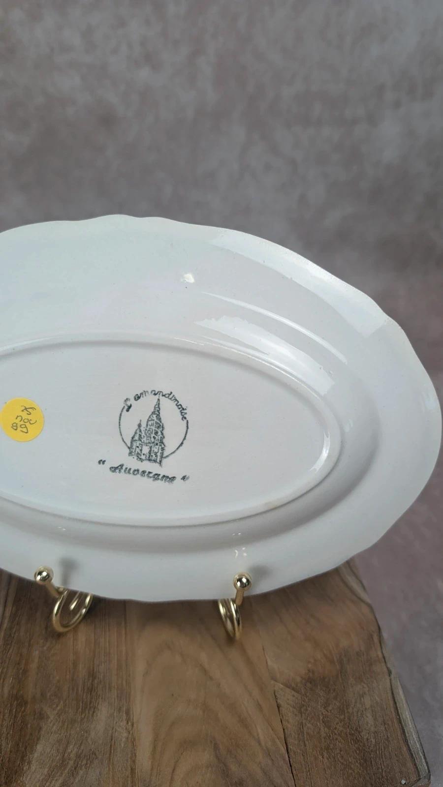 Duo de petits plats anciens L’amandinoise – modèle “auvergne”