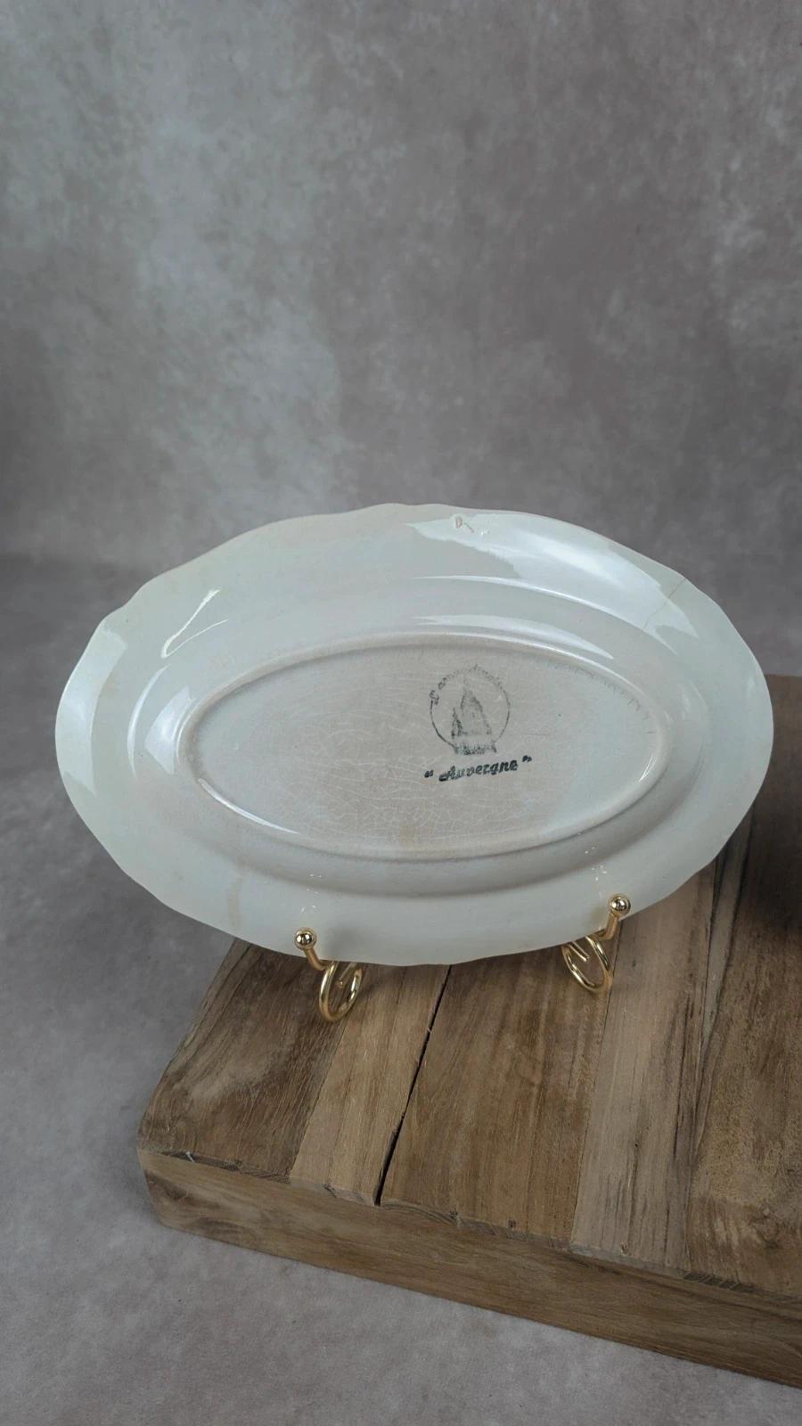 Duo de petits plats anciens L’amandinoise – modèle “auvergne”