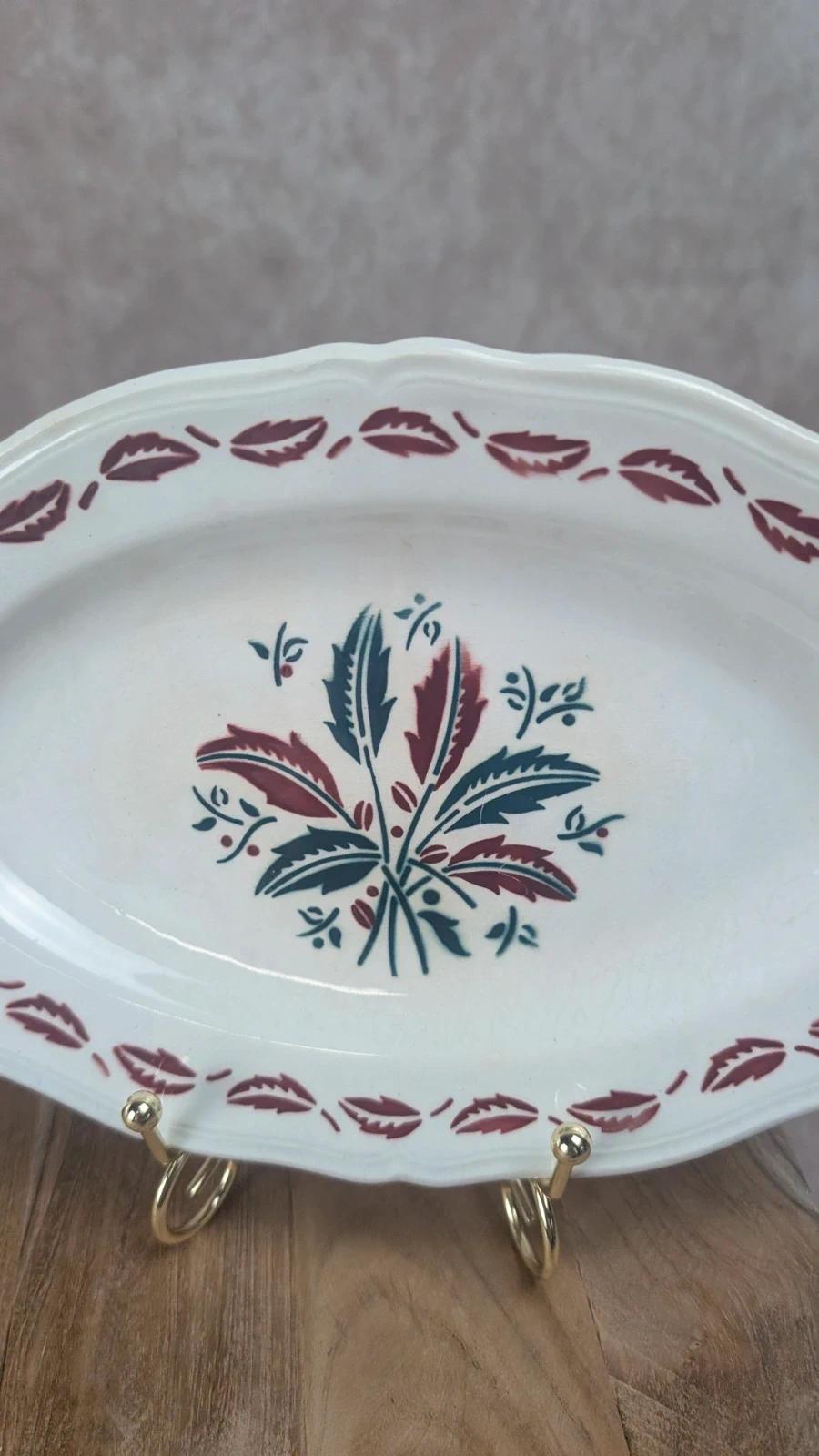 Duo de petits plats anciens L’amandinoise – modèle “auvergne”