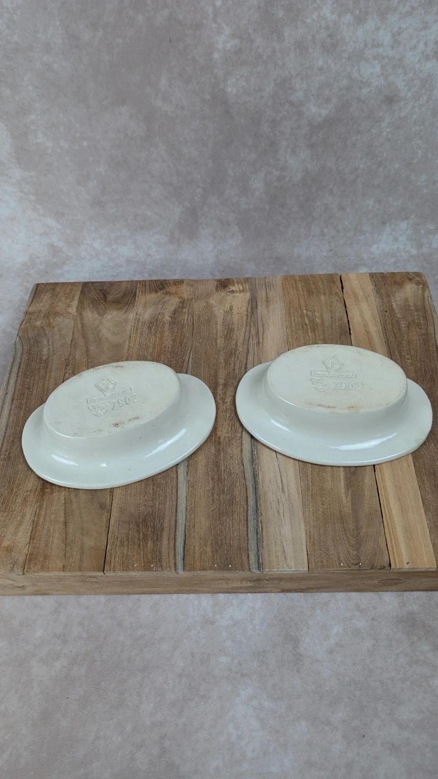 Duo de ramequins coquille Charles Amand – modèle 7902