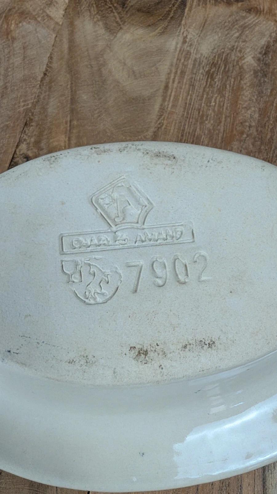 Duo de ramequins coquille Charles Amand – modèle 7902