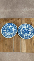 Duo de tasses & sous - tasses Kg Lunéville – modèle The Cottage