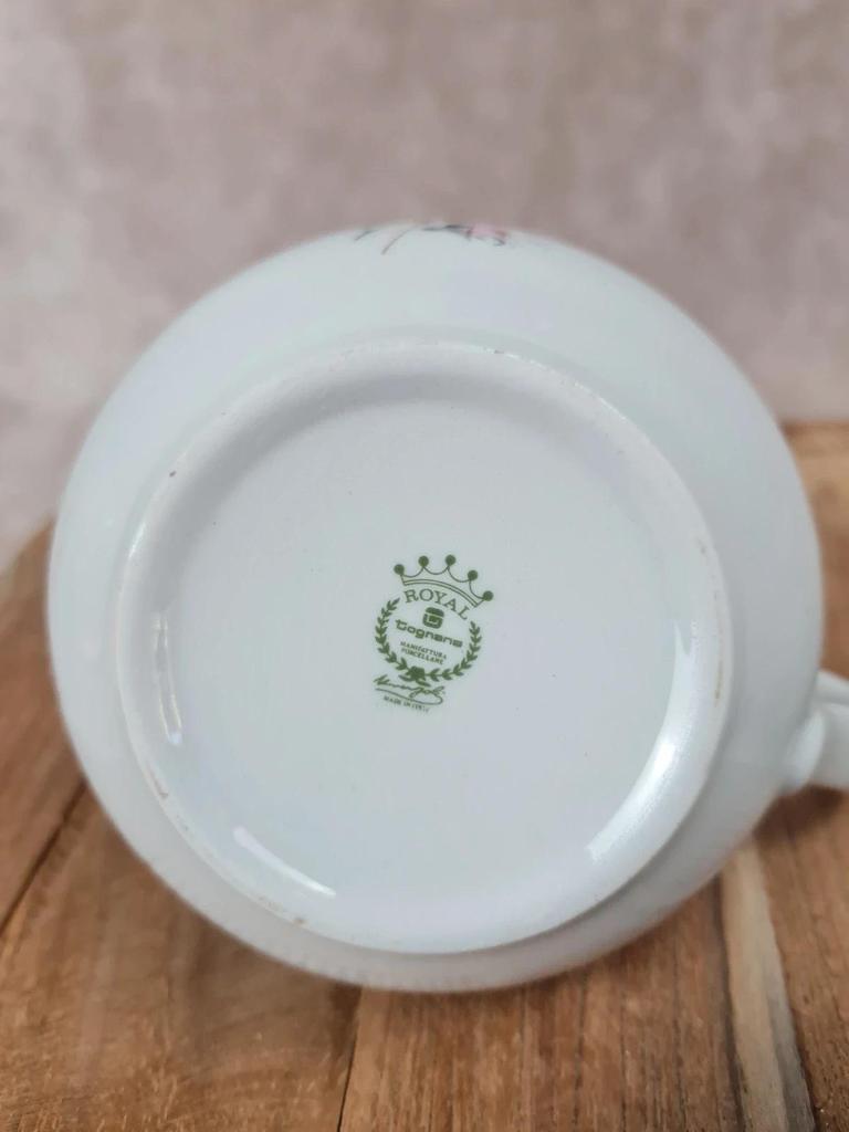 Duo sucrier & pot à lait en porcelaine Tognana 🇮🇹