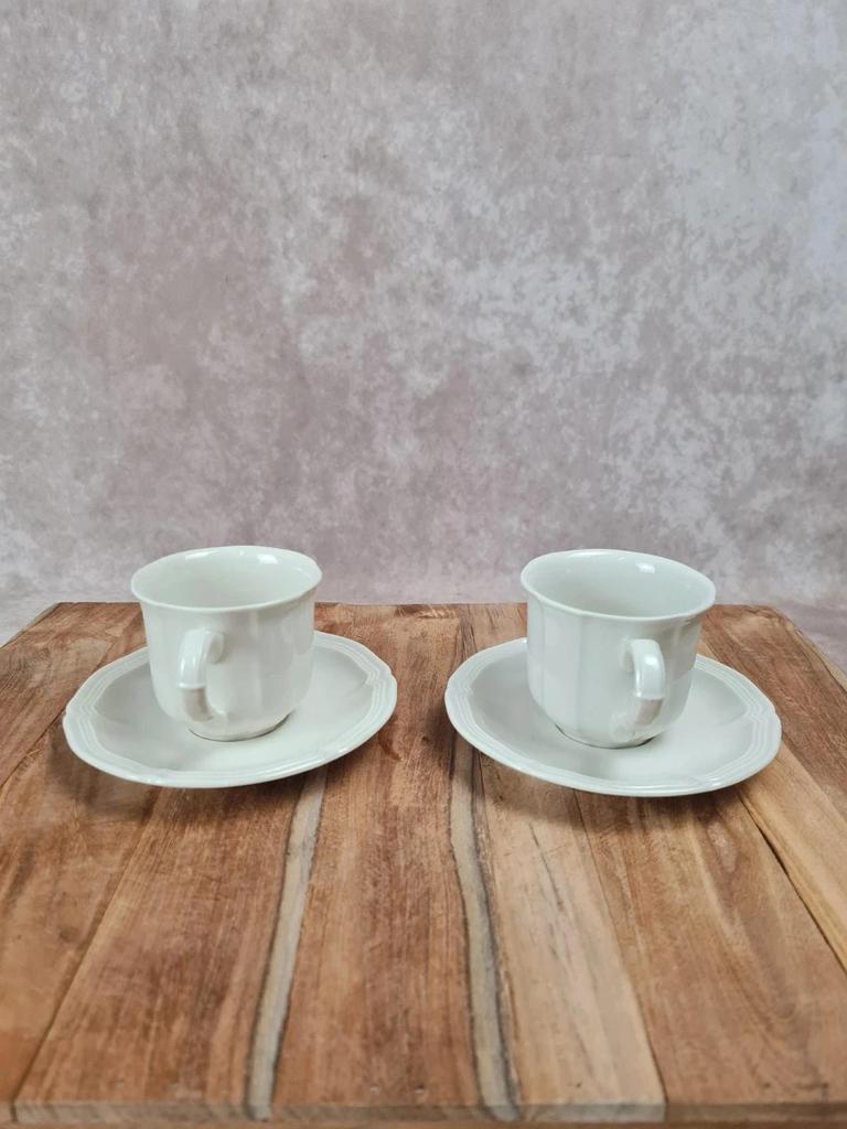 Duo tasses & sous - tasses Villeroy & Boch – Manoir
