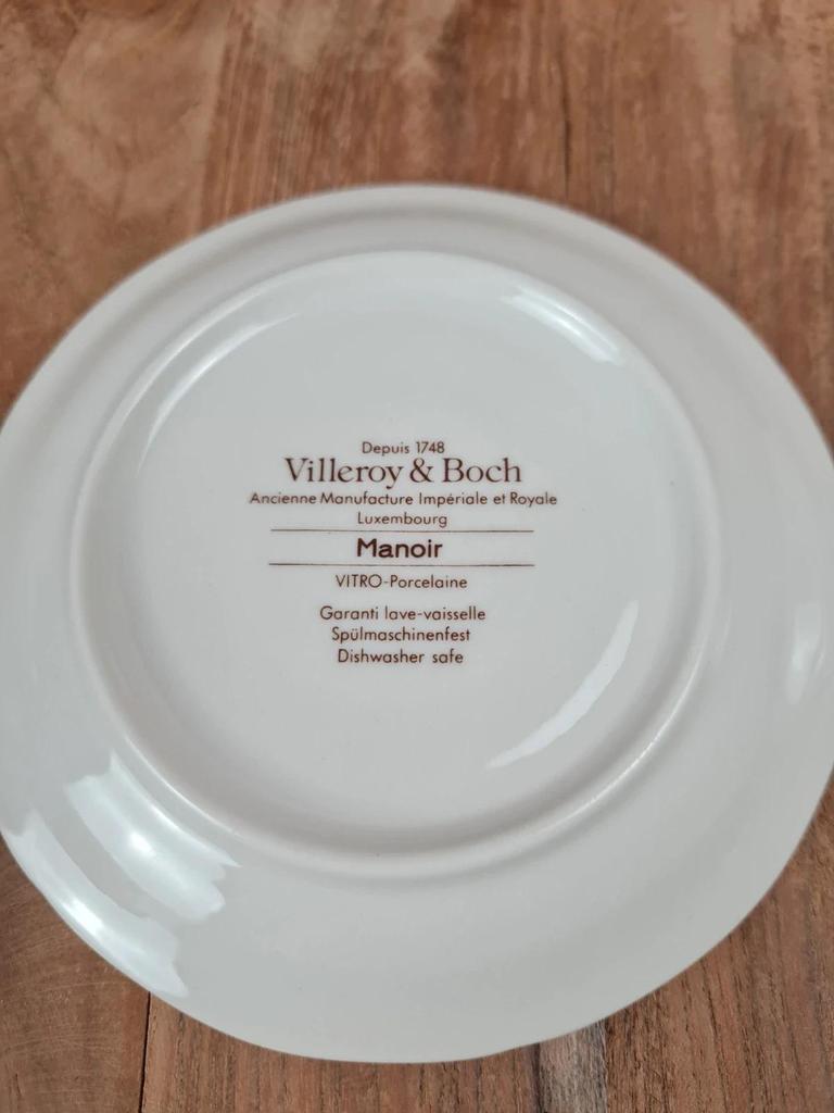 Duo tasses & sous - tasses Villeroy & Boch – Manoir