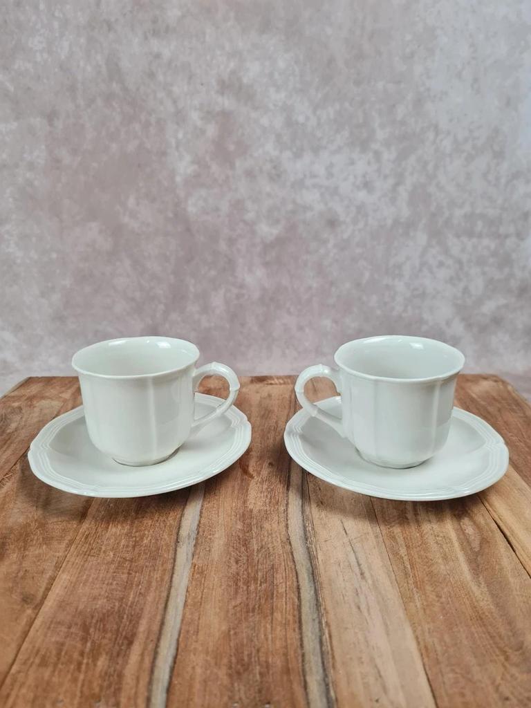 Duo tasses & sous - tasses Villeroy & Boch – Manoir