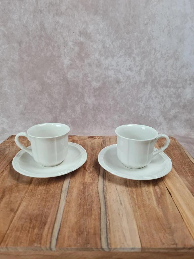 Duo tasses & sous - tasses Villeroy & Boch – Manoir