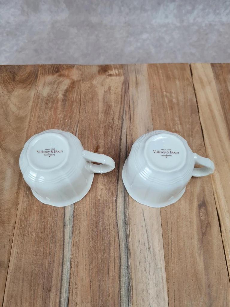 Duo tasses & sous - tasses Villeroy & Boch – Manoir