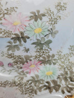 Lot de 2 assiettes anciennes décor japonisant peint main – relief & dorure