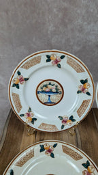 Lot de 6 assiettes à dessert Longwy – Modèle Maurice