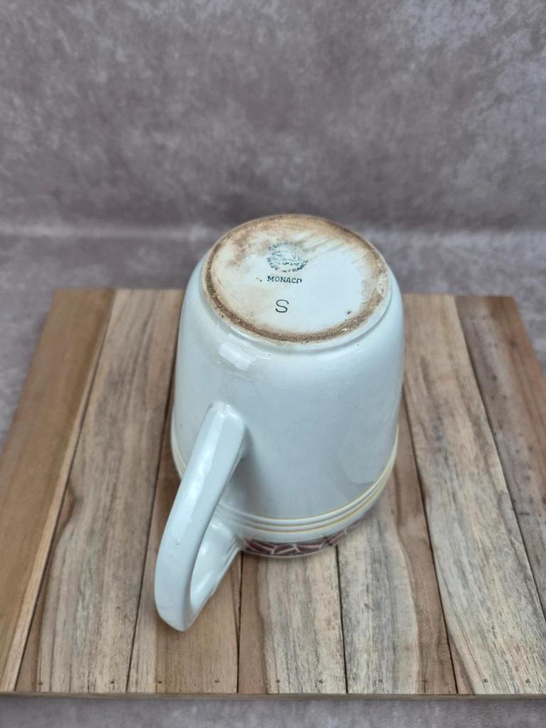 Service à café vintage Saint-amand Monaco – Théière, sucrier et pot à lait incomplets