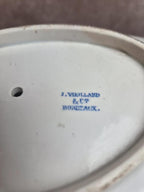 Saucière ancienne Jules Vieillard & Cie Bordeaux – Modèle Guirlande - Faïence fine Xixe