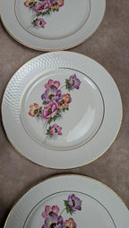 Lot de 6 assiettes plates Trieste – Moulin des Loups