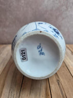 Ancienne cafetière Porzellanfabrik Kalk Eisenberg – Indischblau – début Xxe