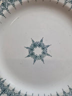 Assiette en terre de fer Saint-amand modèle Persan
