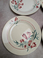 Assiettes plates terre de fer L’amandinoise Peg