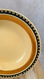 Plat de service Gien faïence ancienne