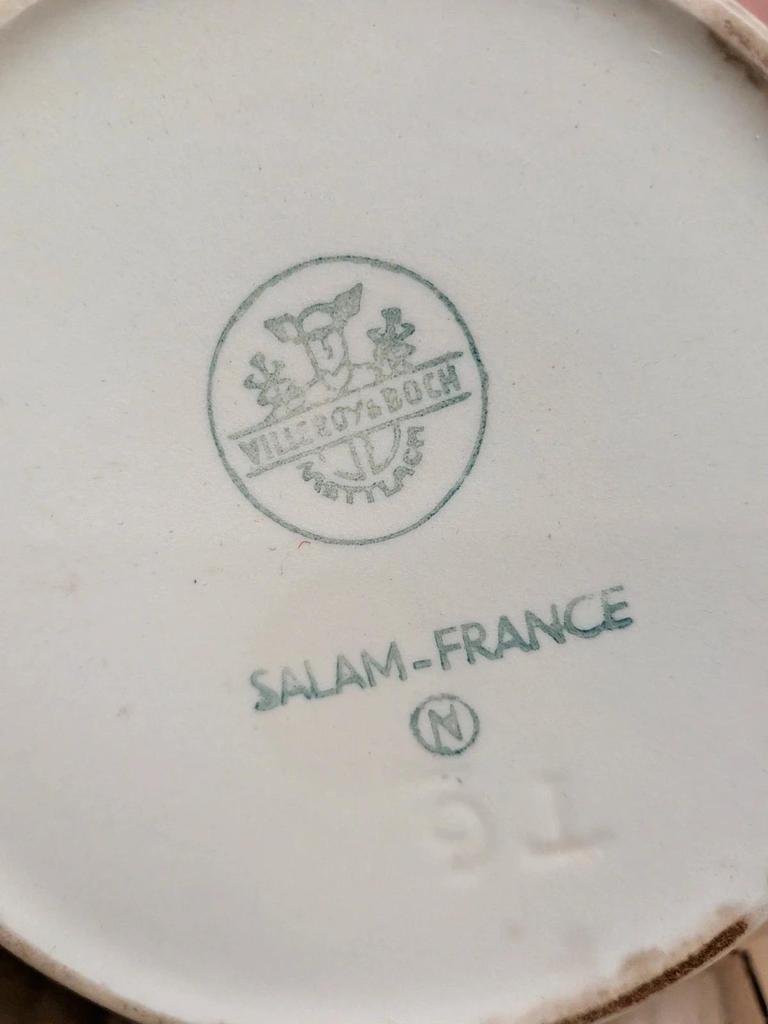 Théière vintage Villeroy & Boch Salam rose poudré