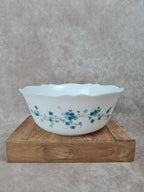🍃 Grand saladier vintage Arcopal – modèle Myosotis années 70