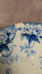 Compotier ancien Creil & Montereau – Modèle Flora –