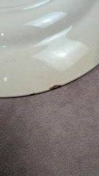 Lot de 4 assiettes plates vintage Sarreguemines – modèle Andrée