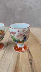 Lot de 2 coquetiers japonais vintage –