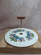 Plateau à fromage Villeroy & Boch Septfontaines – modèle Coq – années 60