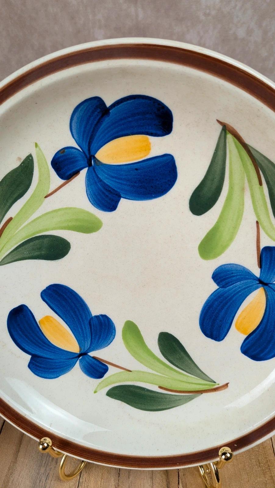 Petite assiette ancienne Gien Modèle Cadix