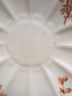 Plat ancien en porcelaine J.p.l France