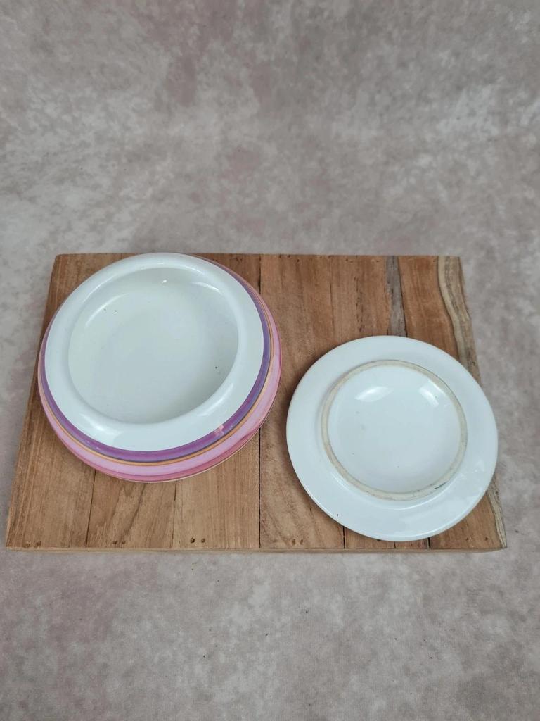 Boîte vintage en céramique signée L. Cellaposi 🇮🇹