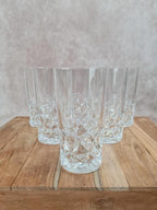 Lot de 6 verres Cristal d’arques – modèle Sully – hauteur 14 cm 🌿