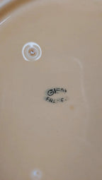Plat de service Gien faïence ancienne