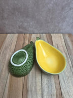 Lot de 2 raviers vintage en forme d’avocat