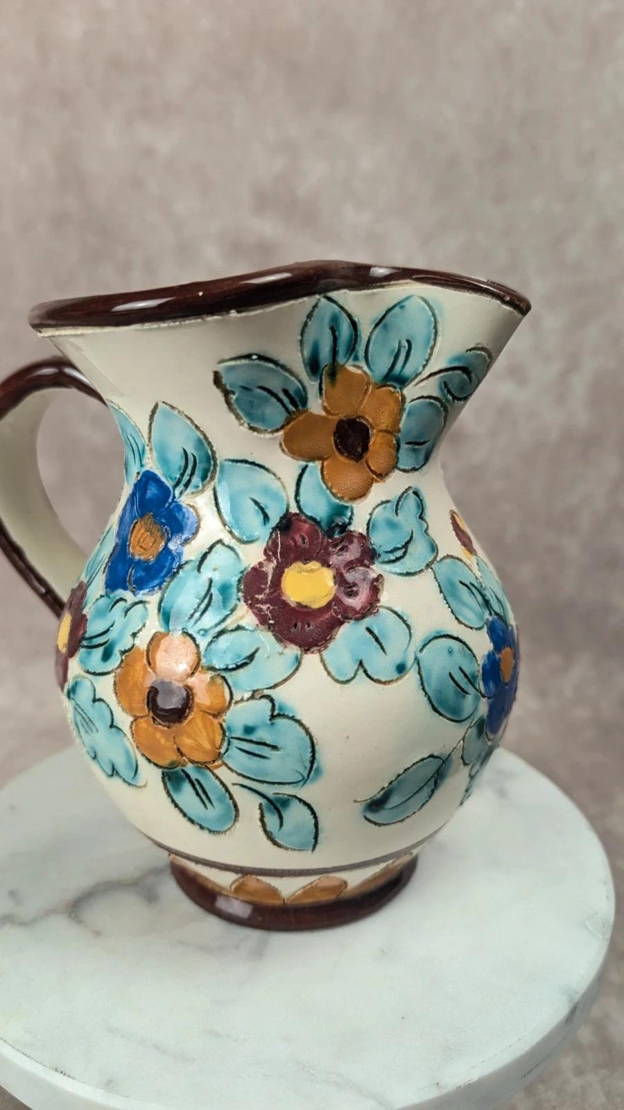 Ancien pichet signé Cerart Monaco