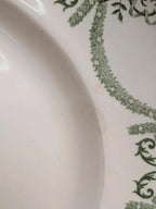 Grand plat ovale Terre de fer Creil et Montereau Labrador – Service Napoléon Ier