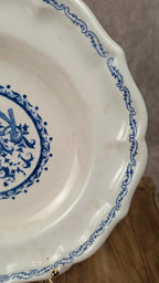 Assiette creuse ancienne Gien – Modèle Rouen