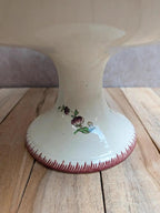 Compotier ancien Sarreguemines – modèle Strasbourg – décor floral
