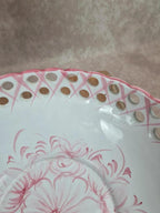 Ensemble ajouré vintage Vestal Portugal – 3 assiettes + saladier