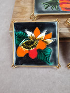Ensemble vintage, dessous de plat + 4 dessous de bouteille, Villeroy & Boch & La Ferté - gaucher