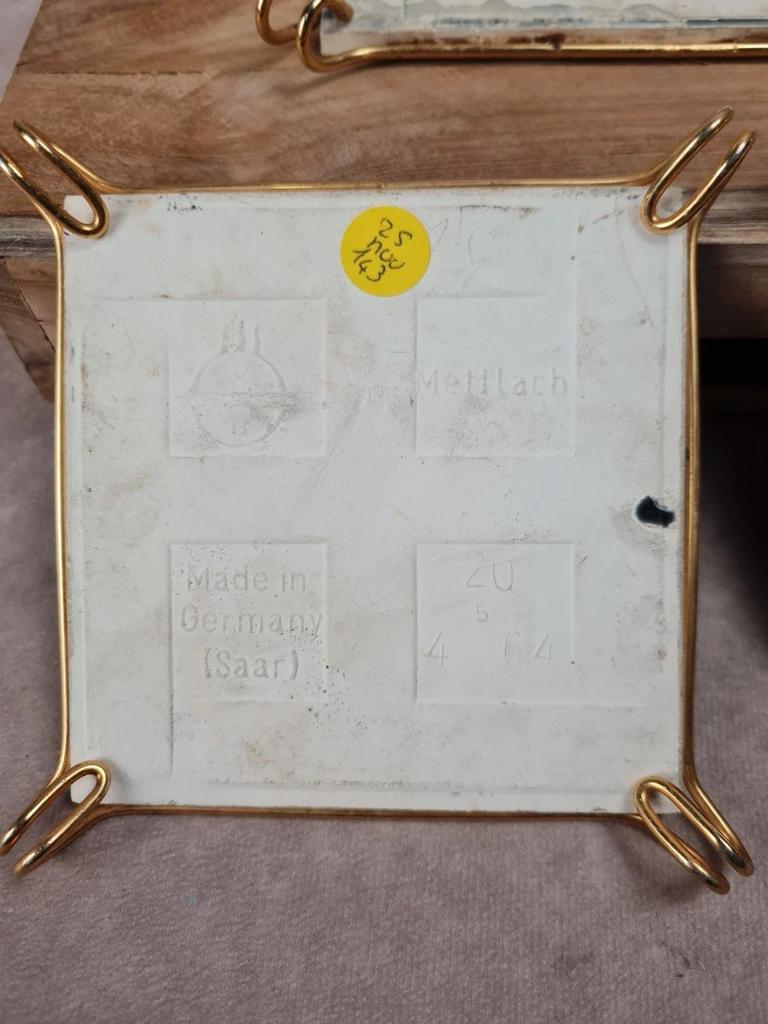 Ensemble vintage, dessous de plat + 4 dessous de bouteille, Villeroy & Boch & La Ferté - gaucher