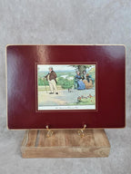 Lot de 6 dessous de table Lady Clare Matador 🍷 | Scènes Charles Dickens vintage 🇬🇧