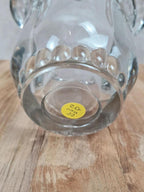Vase en cristal épais, style Daum / Vsl