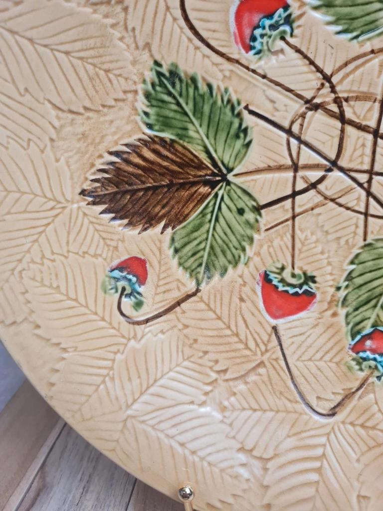 Grand plat ancien Poët-laval Drôme France 🍓🌿