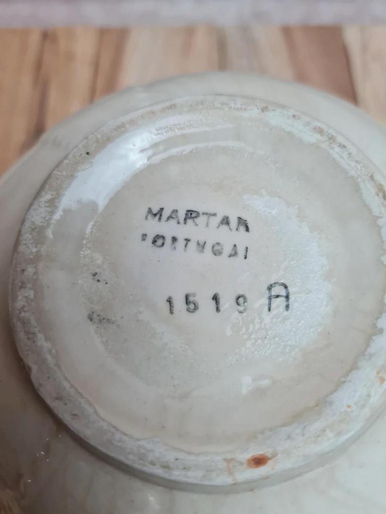 Bol en barbotine Martan Portugal décor poire – esprit campagne chic