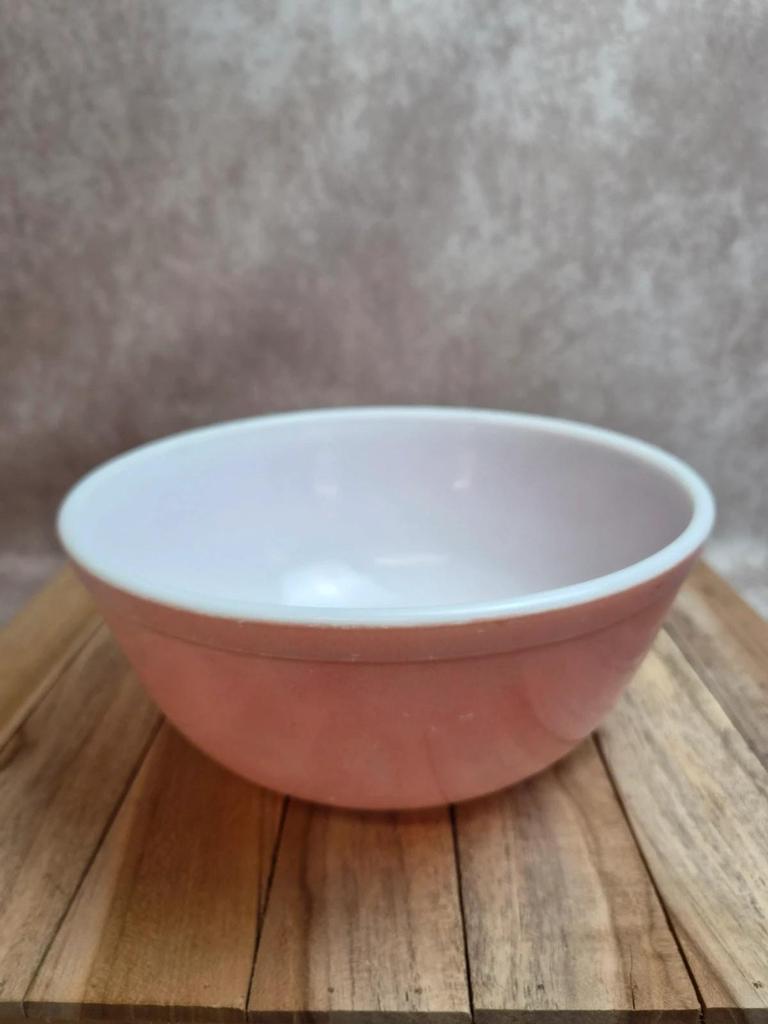Saladier Pyrex Flamingo Pink 403 Usa – Vintage années 50/60