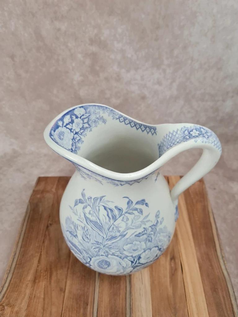 Grande cruche ancienne U&c Sarreguemines, Modèle Jardinière