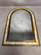 Miroir oriental ancien laiton – forme arche