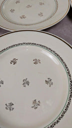 Lot de 12 assiettes plates Gien
