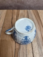 Tasse ancienne K&g Lunéville – Modèle Nanceen – Faïence bleue – Rare