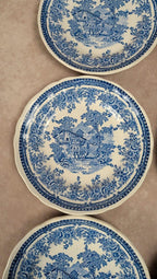 Lot de 6 assiettes à dessert Lunéville – modèle The Cottage